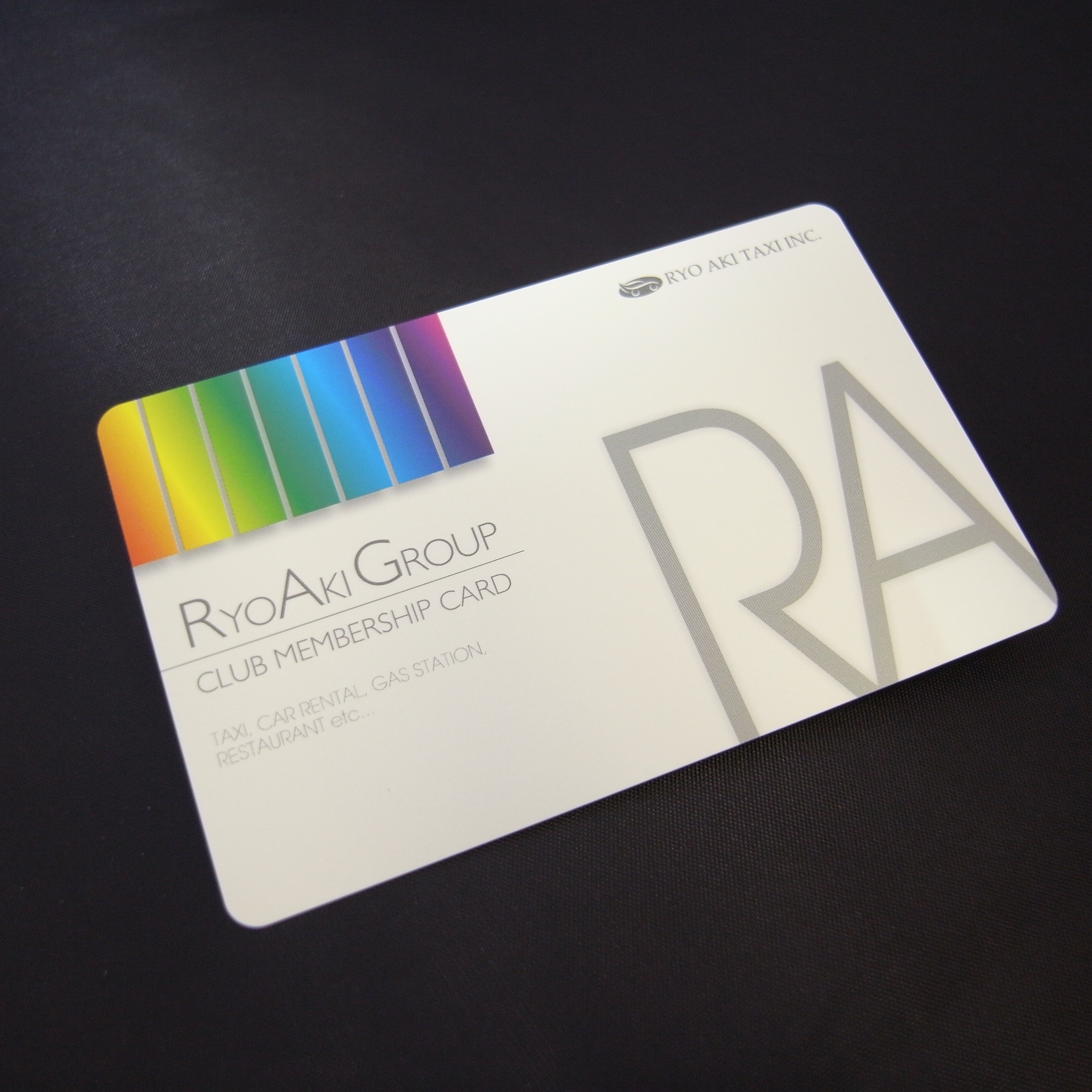 RyoAkiGroup会員登録カード