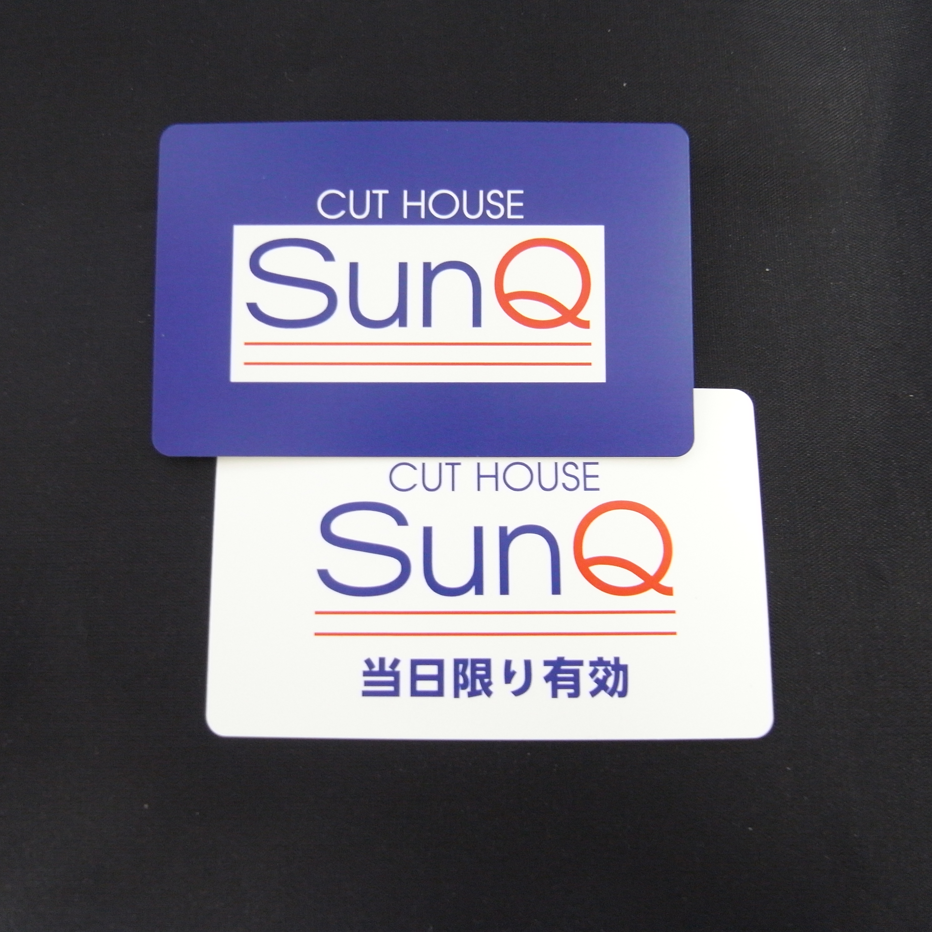 カットハウ サンキュー券売機カード