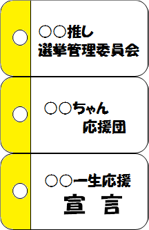 アイドル応援グッズ